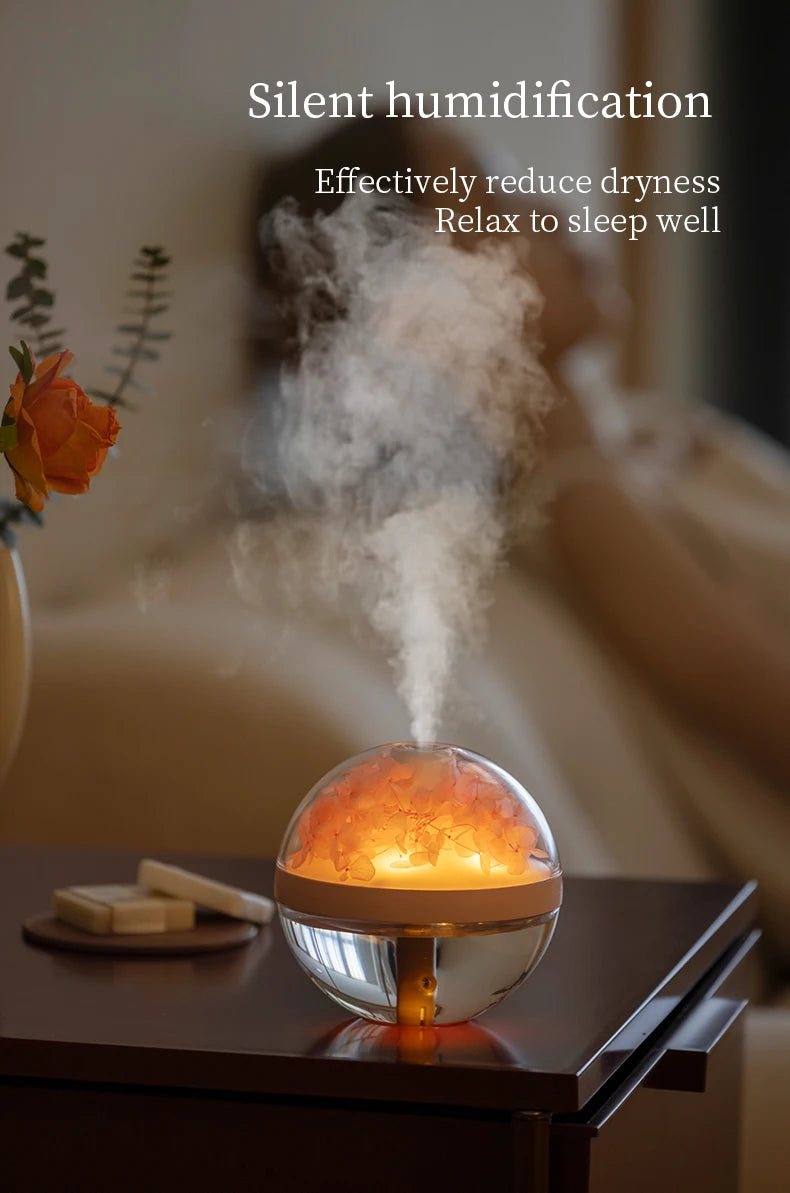 270ml USB Rechargeable Air Humidifier with LED