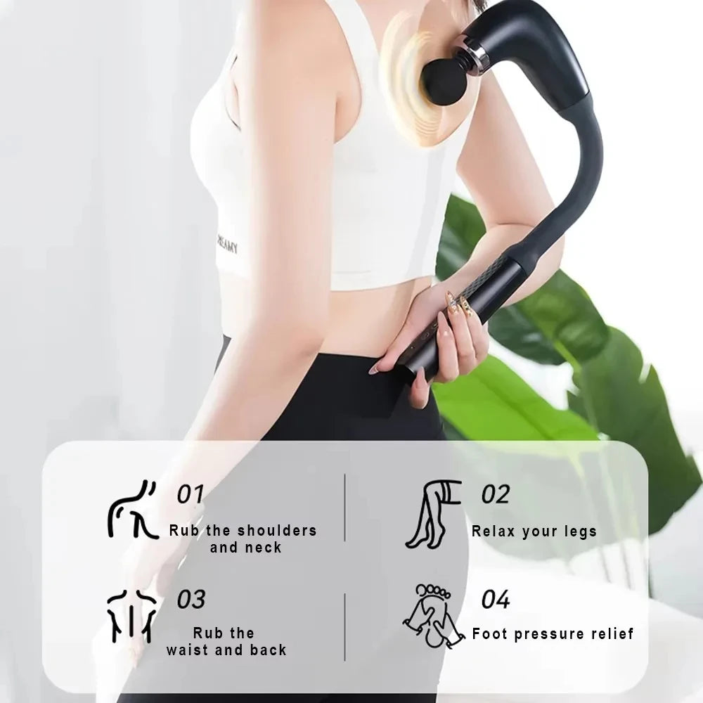 Smart Rechargeable Handheld Massage Gun