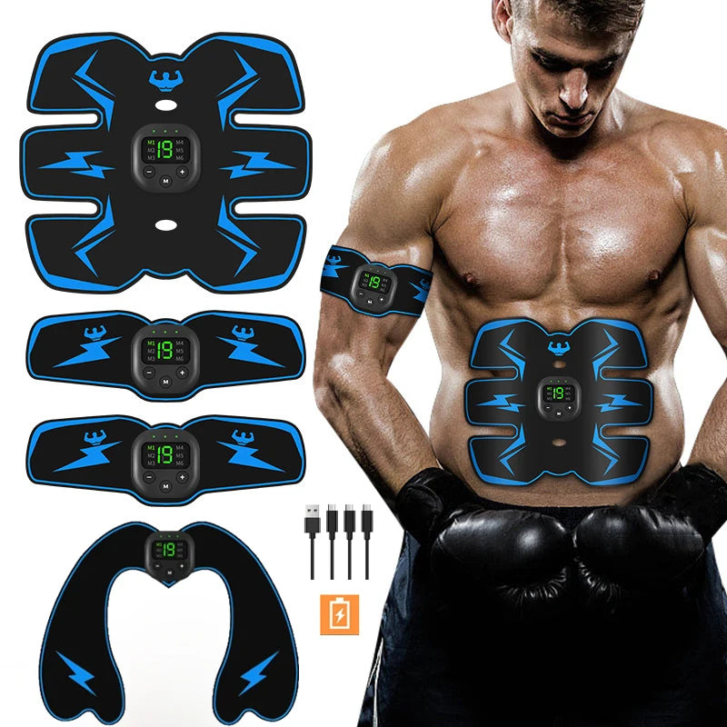 USB EMS Muscle Stimulator – Full Body Massager