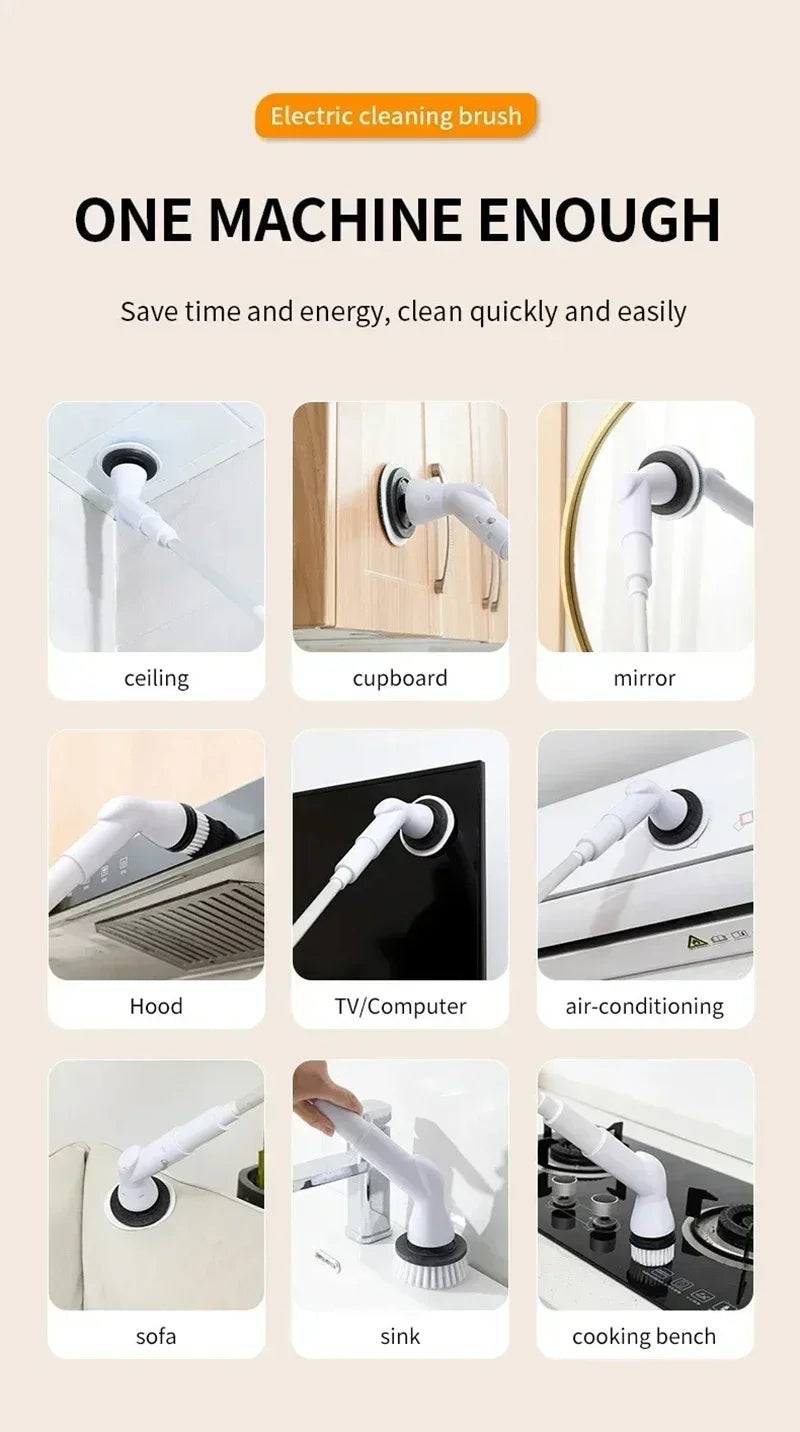 Xiaomi MIJIA 6-in-1 Wireless Electric Cleaning Brush