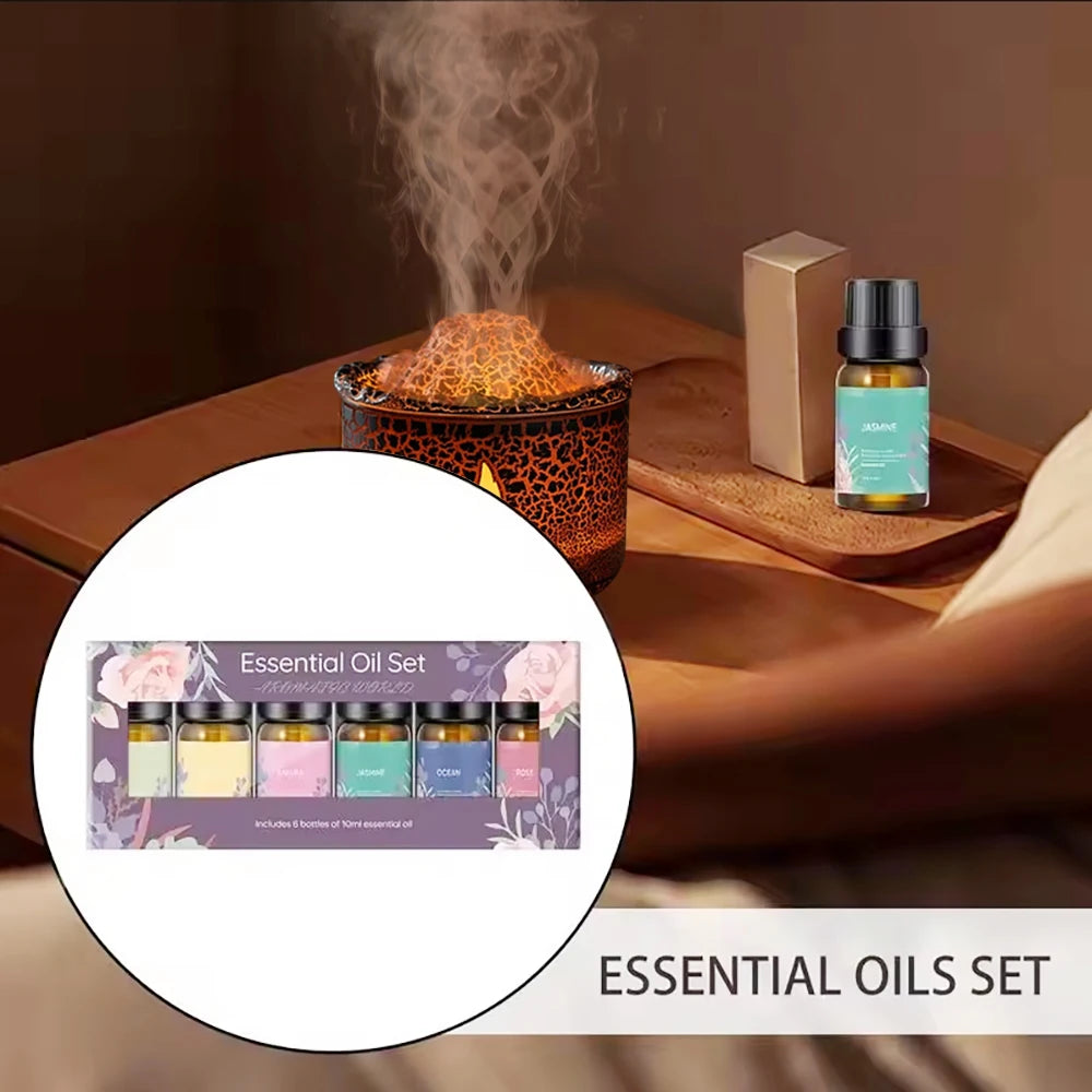 6-Scents Essential Oil Set for Diffusers