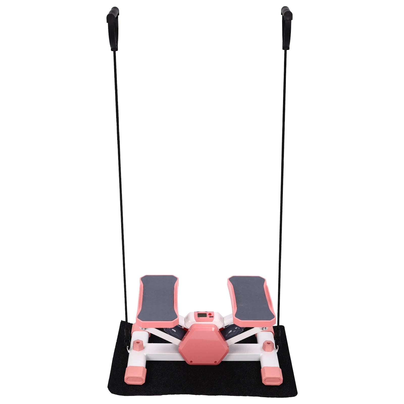 Step Fitness Machine with LCD & Resistance Bands