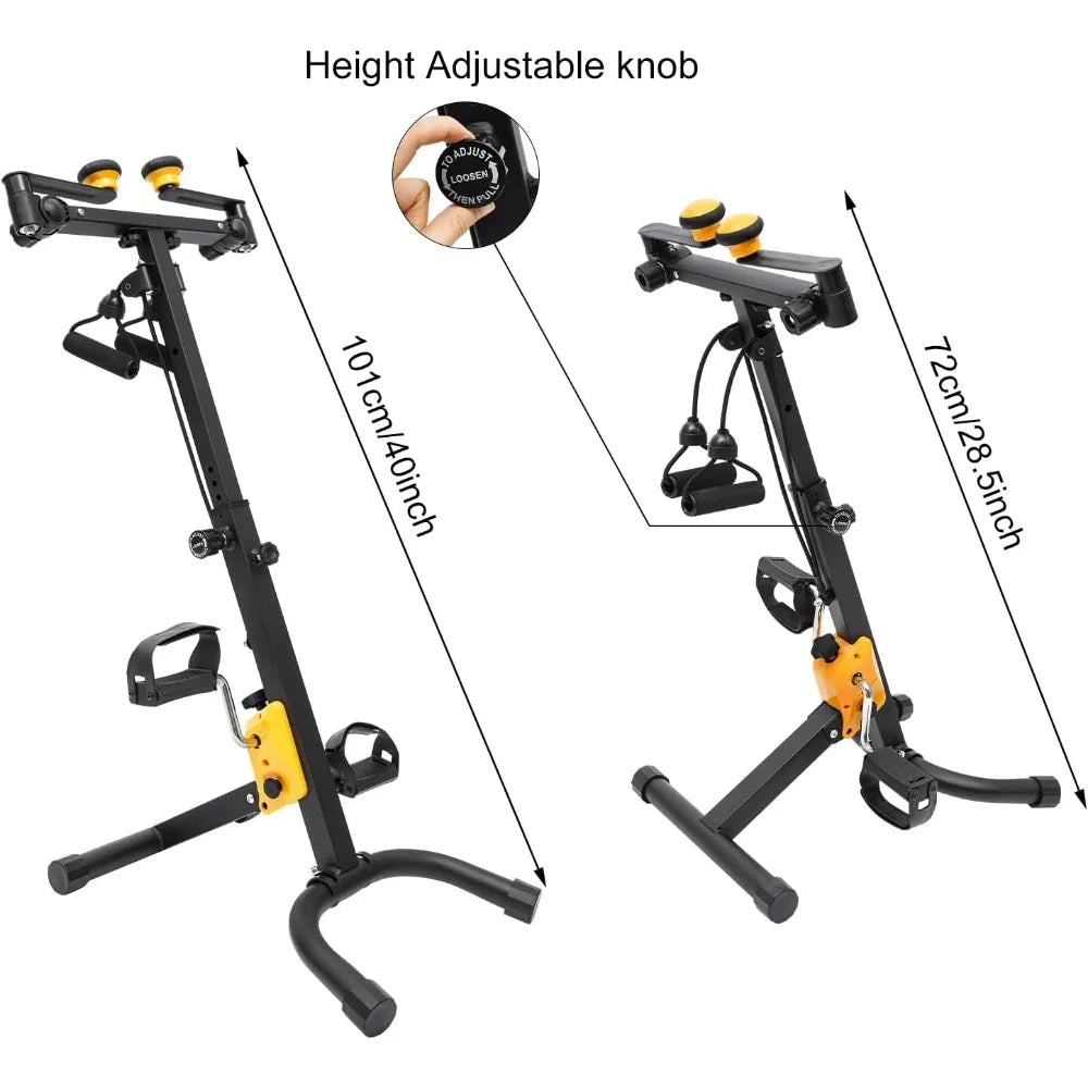 Foldable Pedal Exerciser – Senior Rehab Fitness Bike