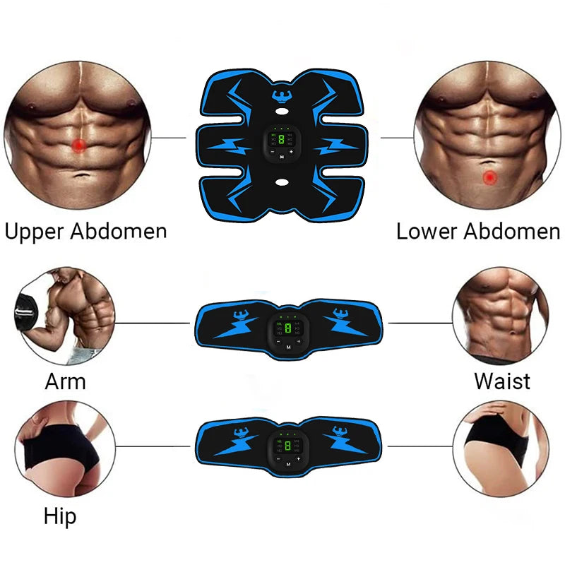 USB EMS Muscle Stimulator – Full Body Massager