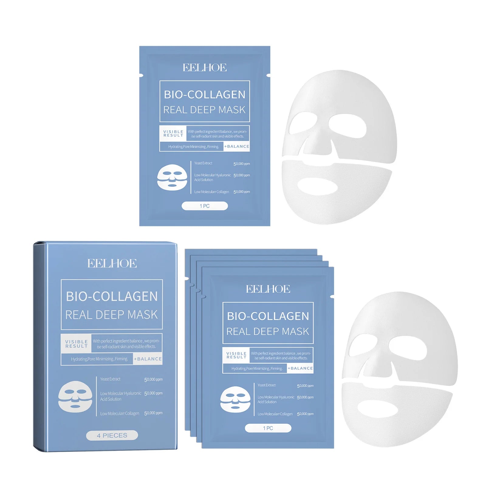 EELHOE Bio Collagen Brightening Face Mask