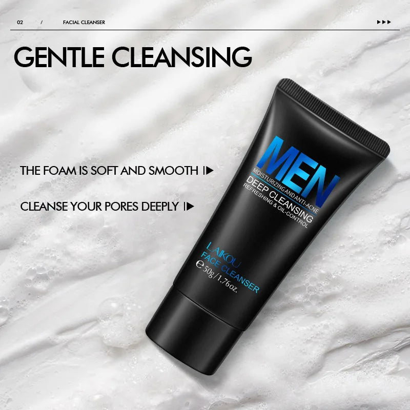 LAIKOU Men’s Facial Cleanser 50g