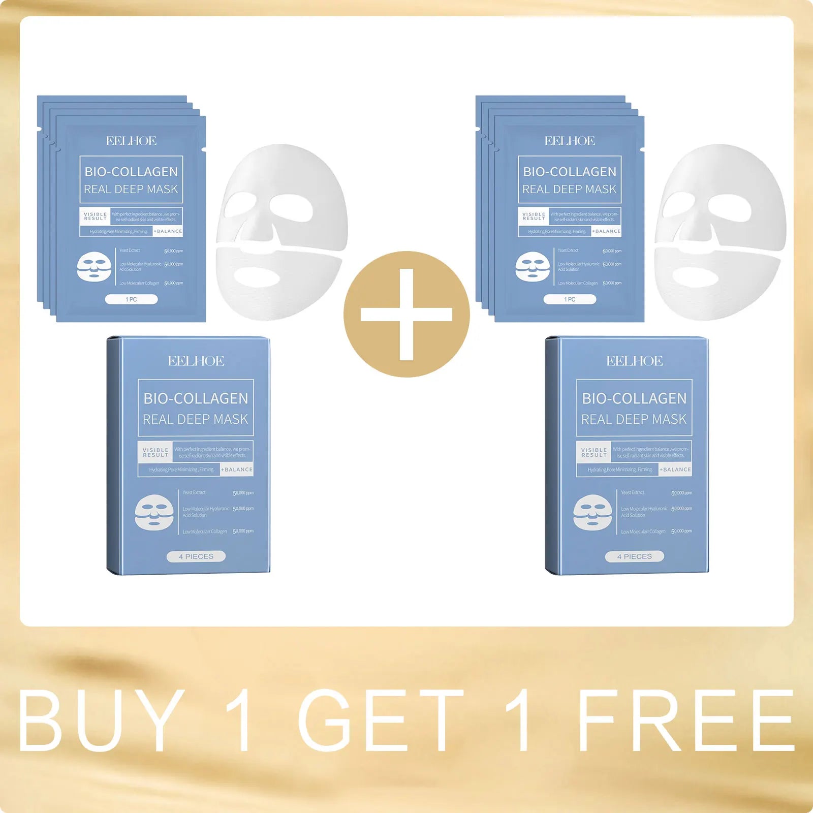 EELHOE Bio Collagen Brightening Face Mask