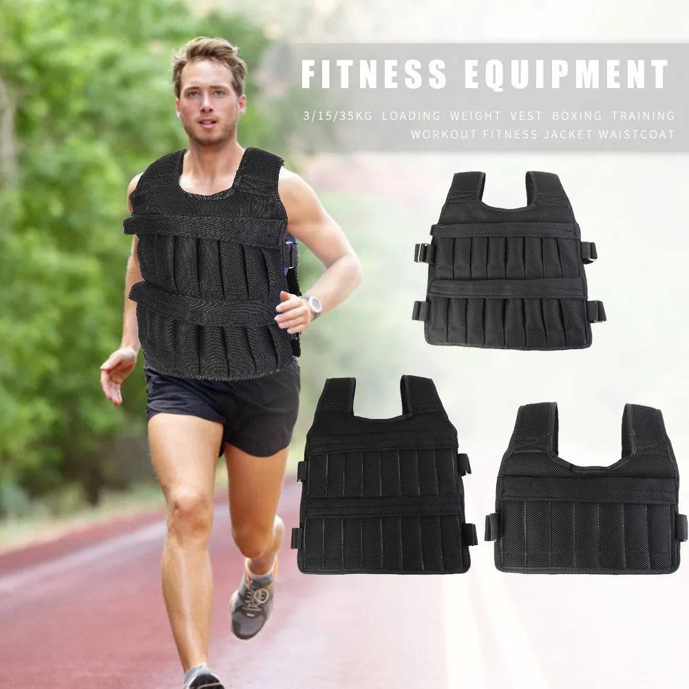 Adjustable Weighted Training Vest (3/15/35kg)