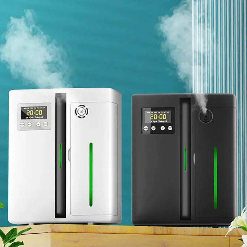 Bluetooth Smart Aroma Diffuser Large Area Fragrance Machine 300m³ Essential Oils Diffuser Smell Hotel Lobby Scent Machine