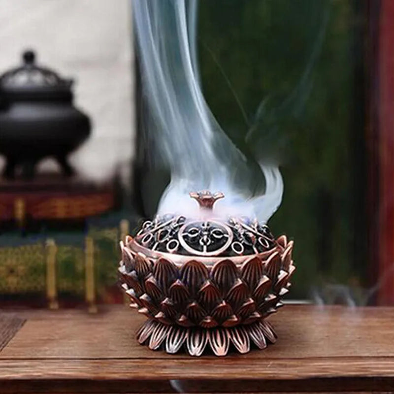 Backflow Leaf Incense Holder & Burner