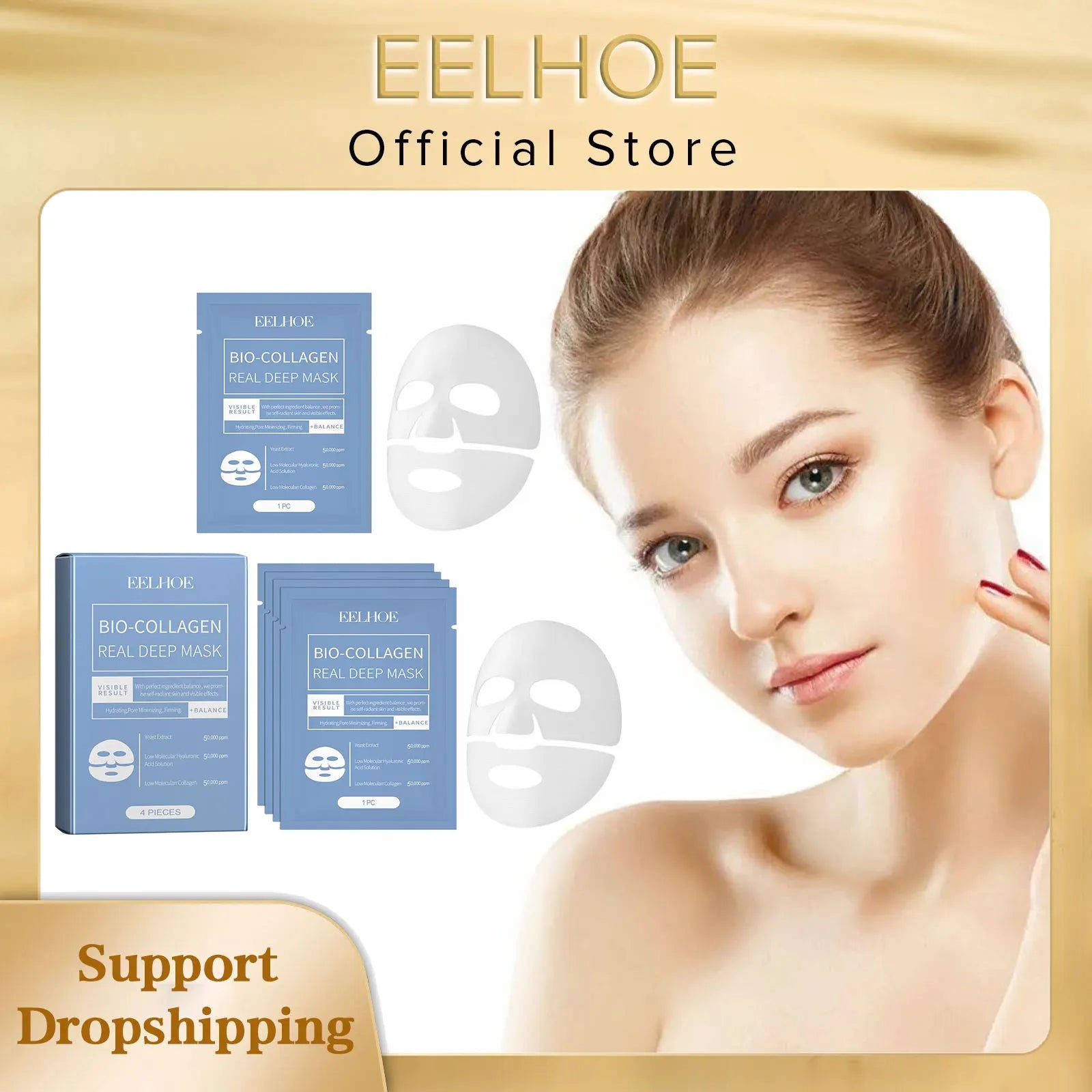 EELHOE Bio Collagen Brightening Face Mask