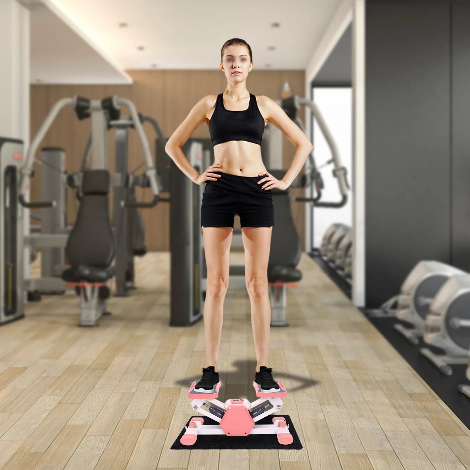 Pink Mini Stepper – Home Workout Equipment