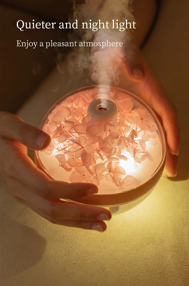 270ml USB Rechargeable Air Humidifier with LED