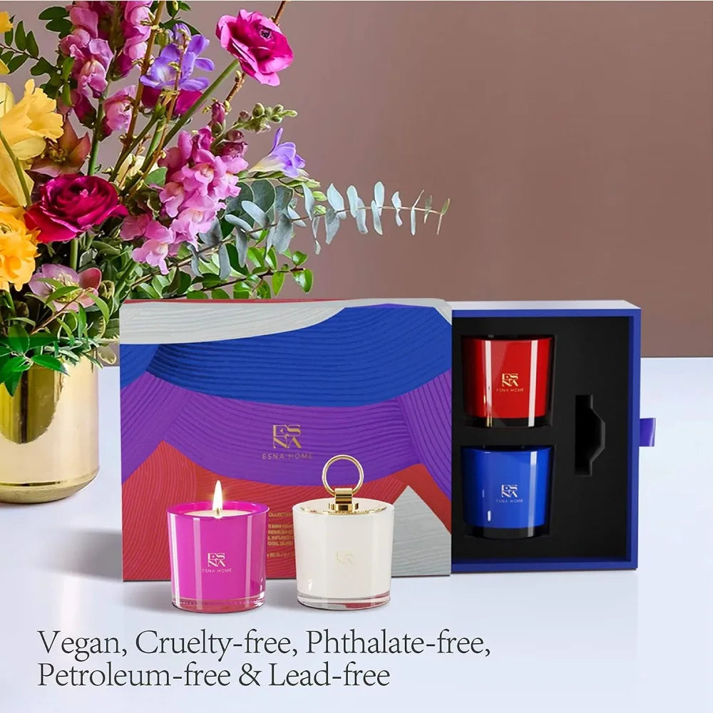 Aromatherapy Soy Votive Candles Gift Set