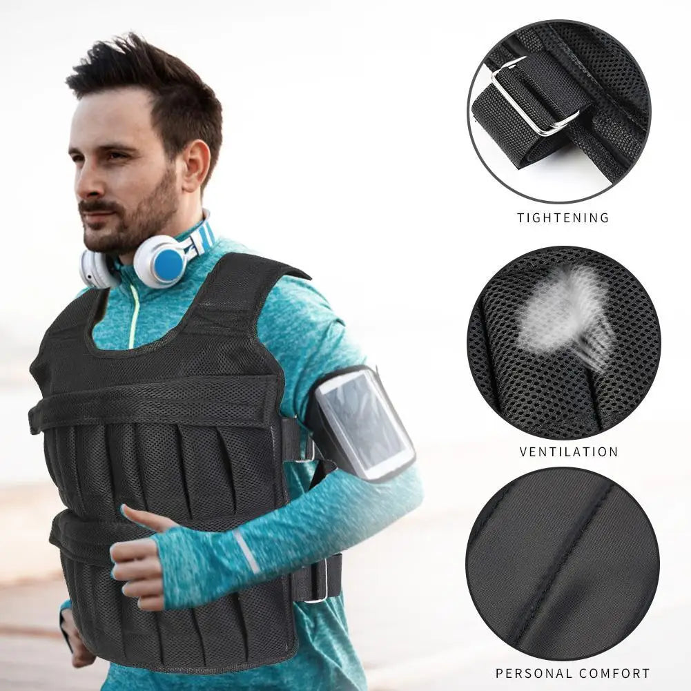 Adjustable Weighted Training Vest (3/15/35kg)