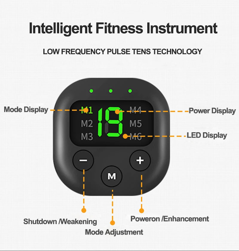 USB EMS Muscle Stimulator – Full Body Massager