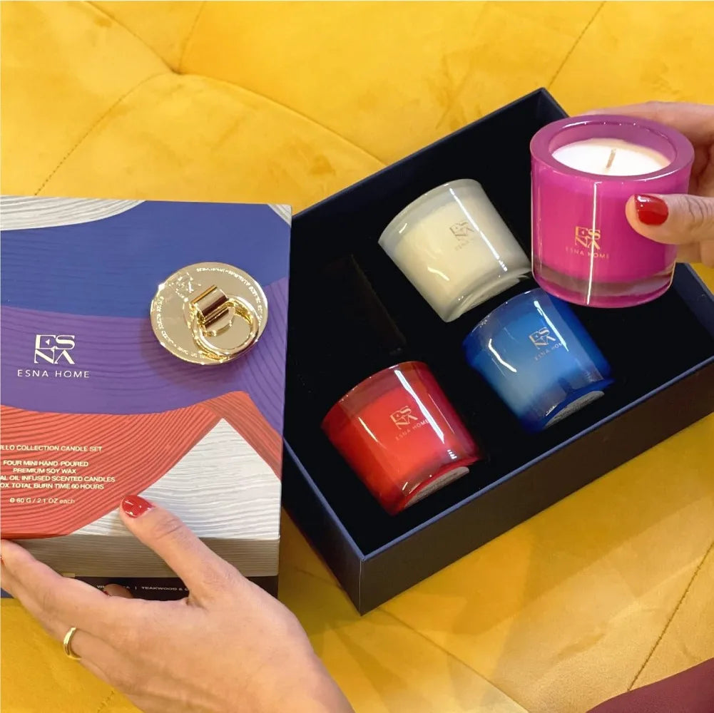 Aromatherapy Soy Votive Candles Gift Set