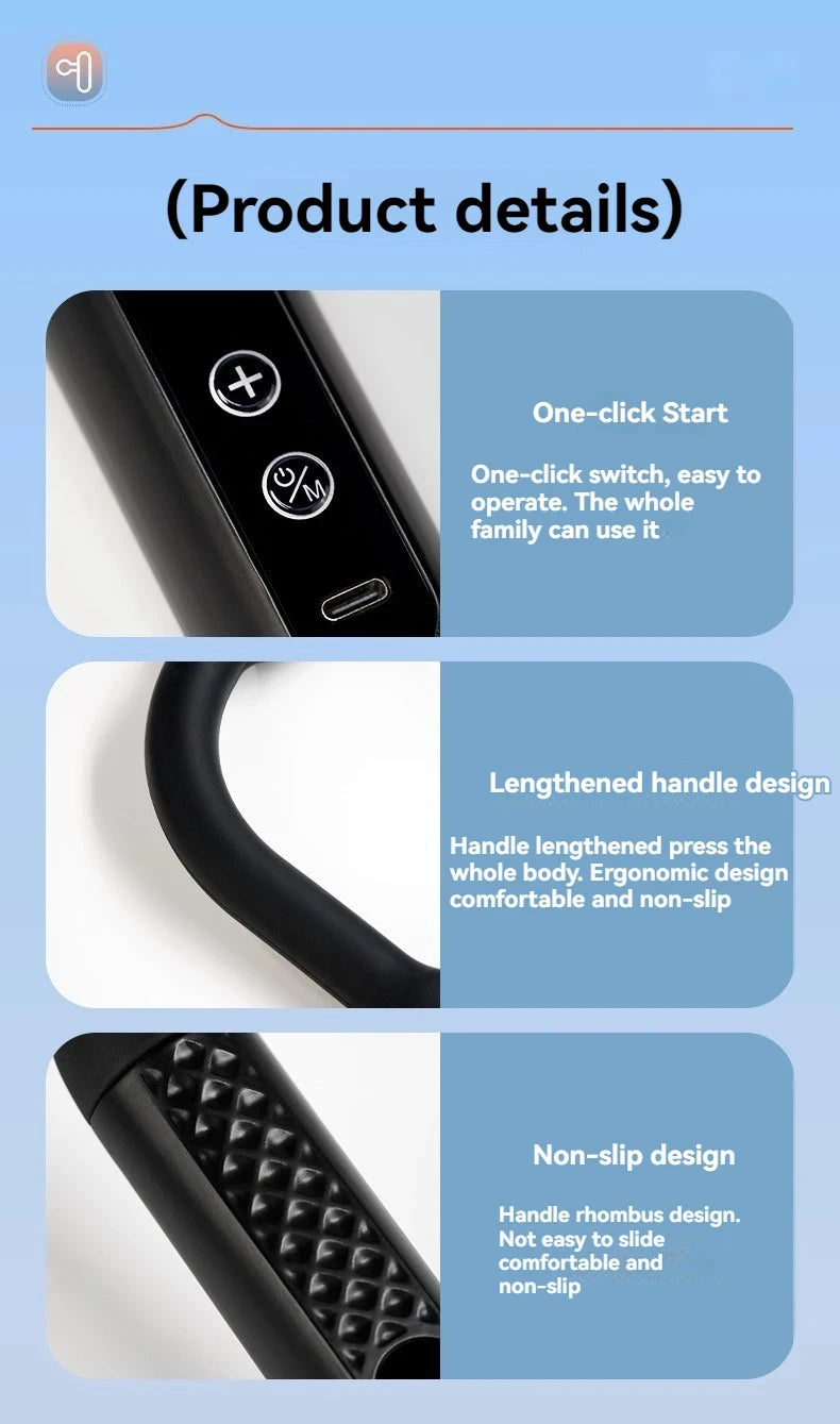 Smart Rechargeable Handheld Massage Gun