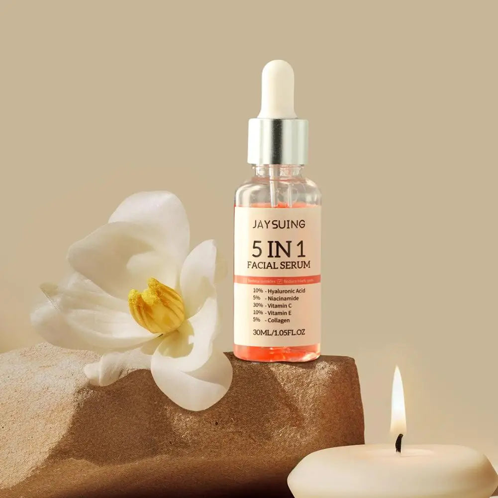 5-in-1 Vitamin C & Hyaluronic Acid Face Serum