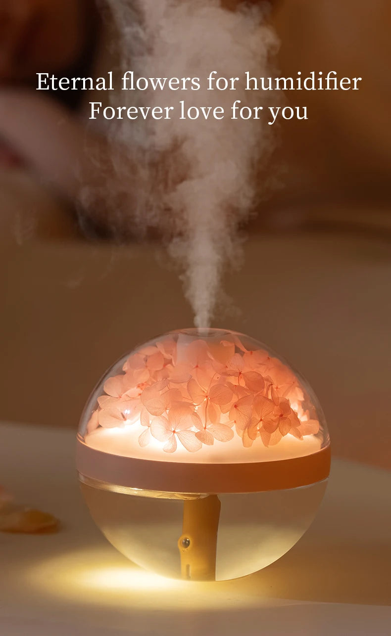 270ml USB Rechargeable Air Humidifier with LED