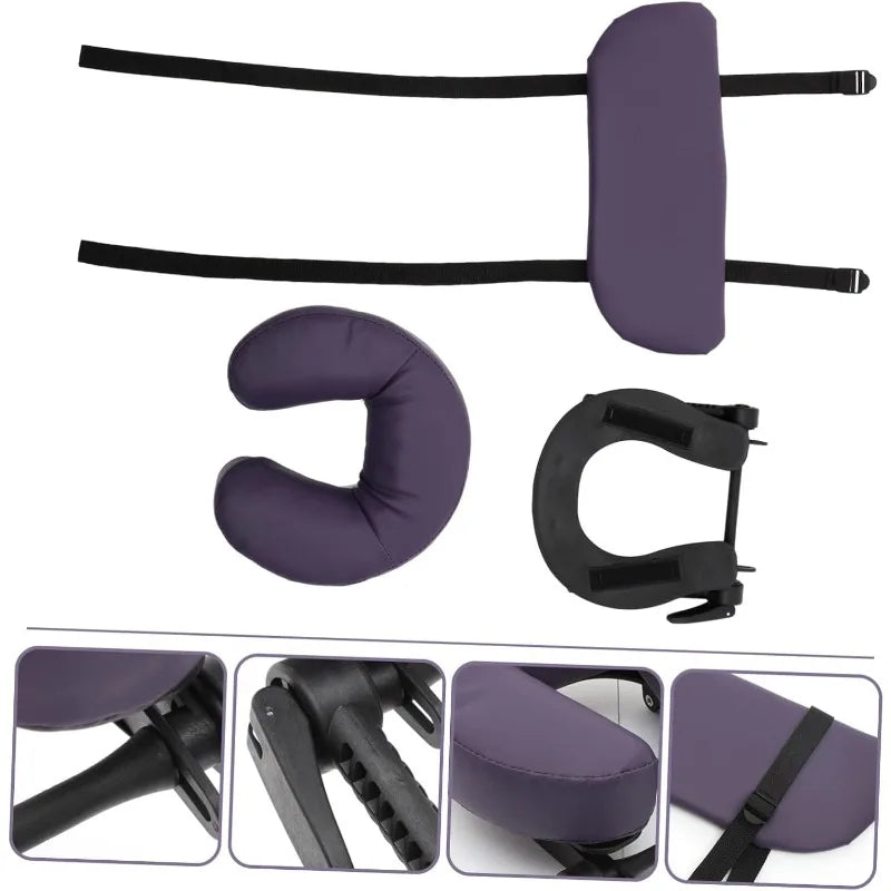 Massage Bed Pillow with Folding Bracket & Face Cradle