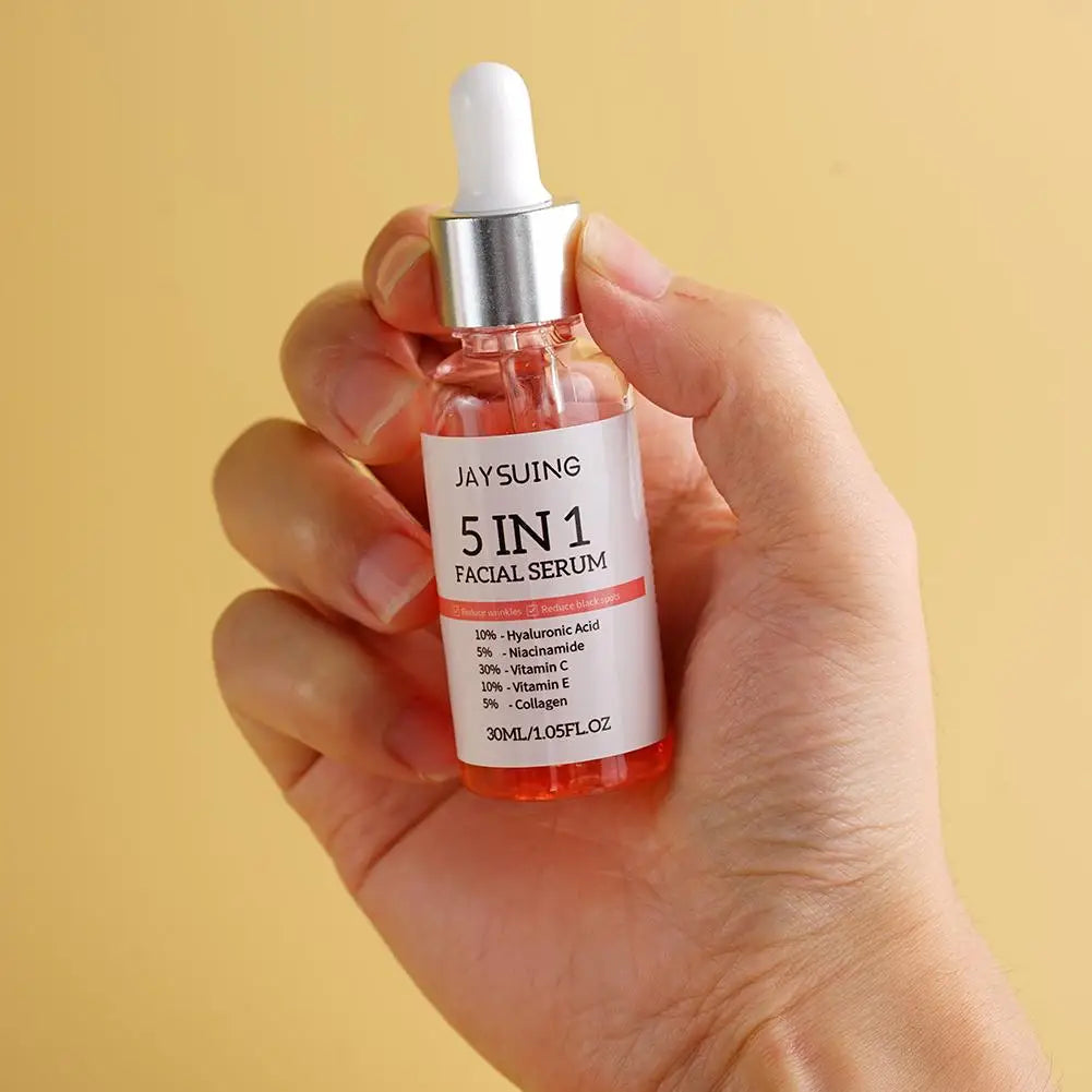 5-in-1 Vitamin C & Hyaluronic Acid Face Serum