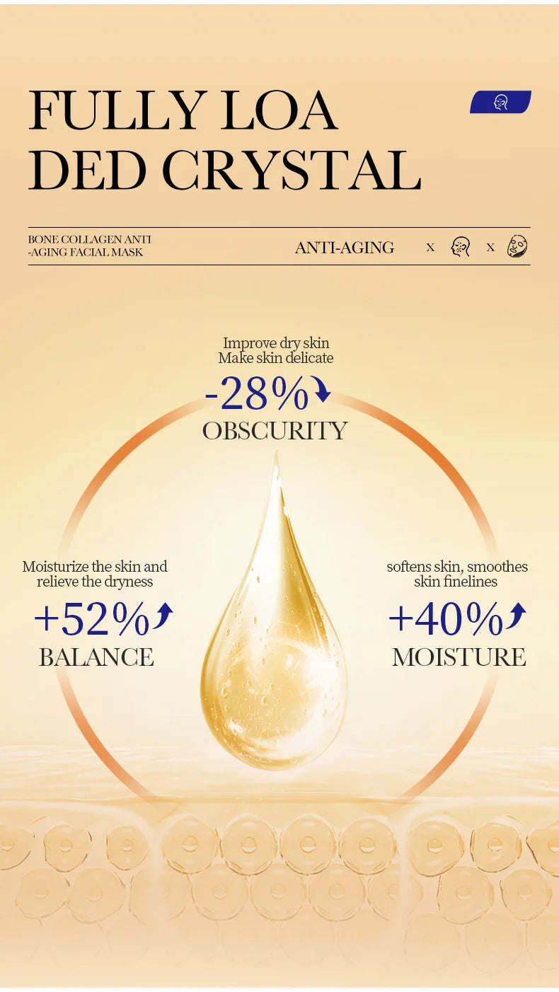 SADOER Collagen Face Mask 10pcs