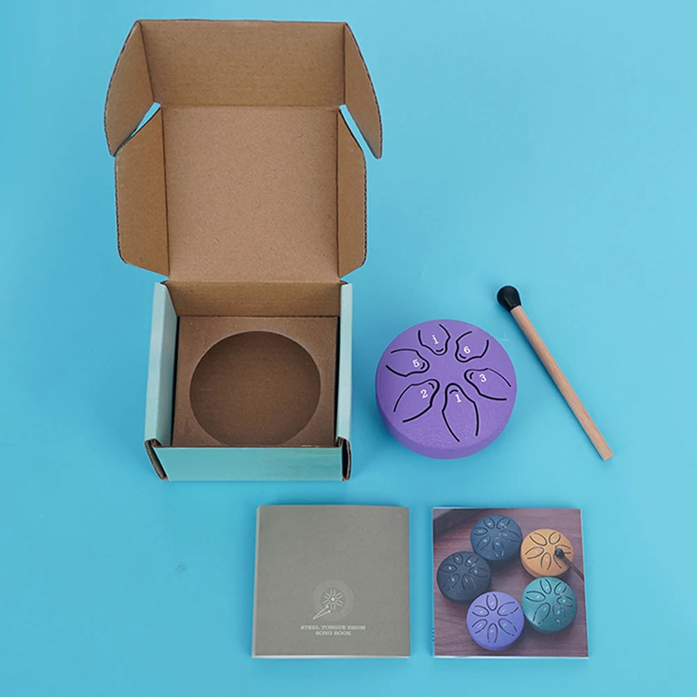 3-Inch 6-Note Rain Drum – Outdoor Rain Chime