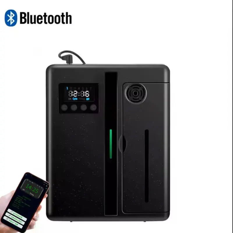 Bluetooth Smart Aroma Diffuser Large Area Fragrance Machine 300m³ Essential Oils Diffuser Smell Hotel Lobby Scent Machine
