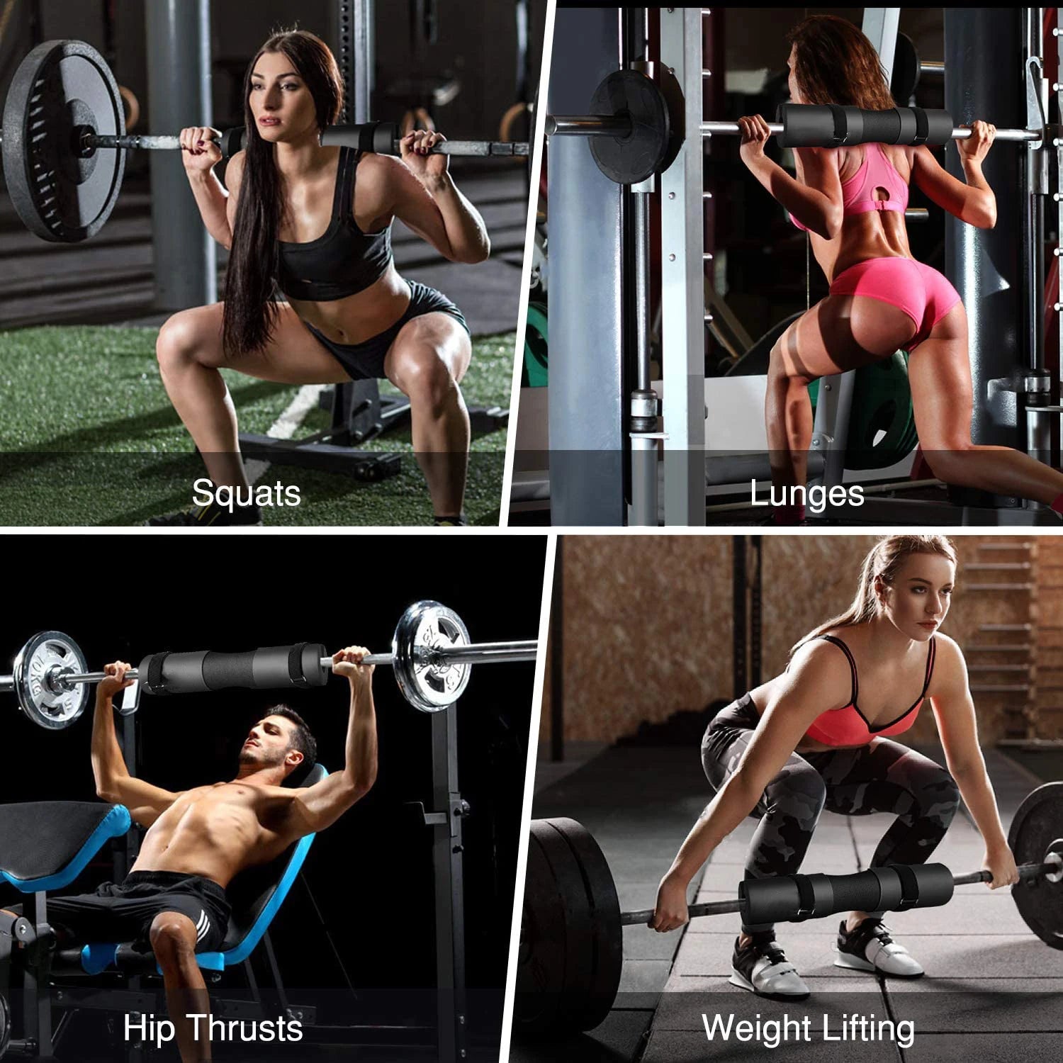 Squat Barbell Pad – Neck & Shoulder Support Foam