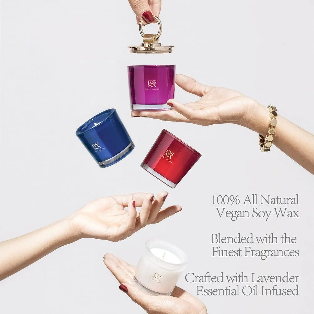 Aromatherapy Soy Votive Candles Gift Set