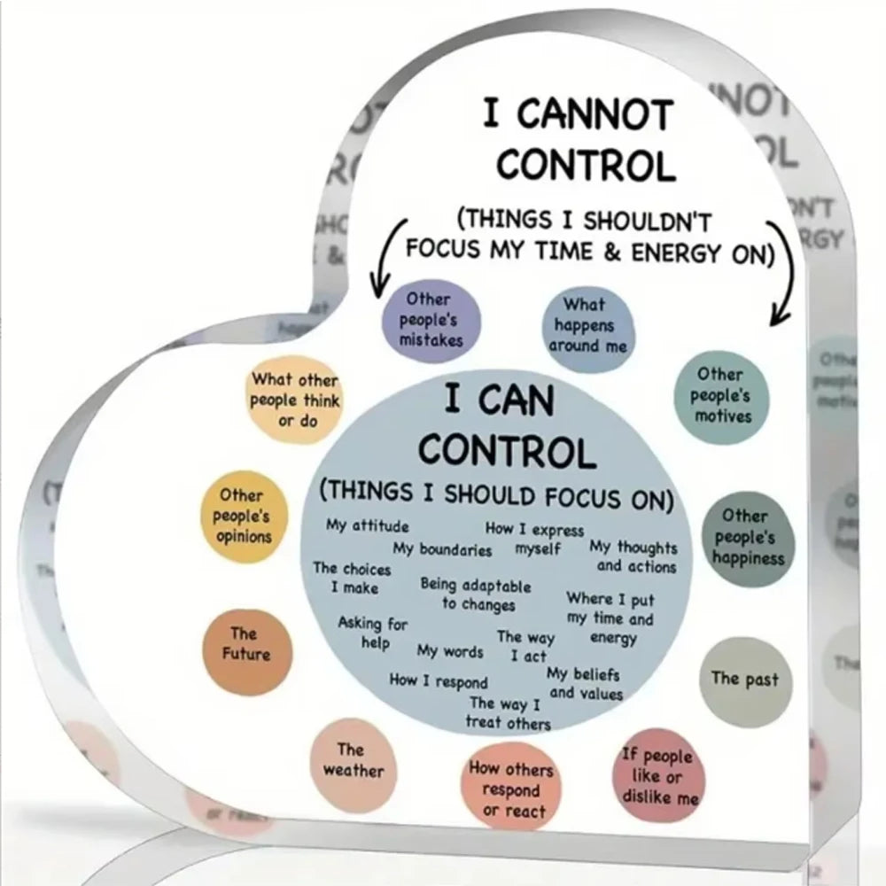 Mental Health Acrylic Affirmation Sign