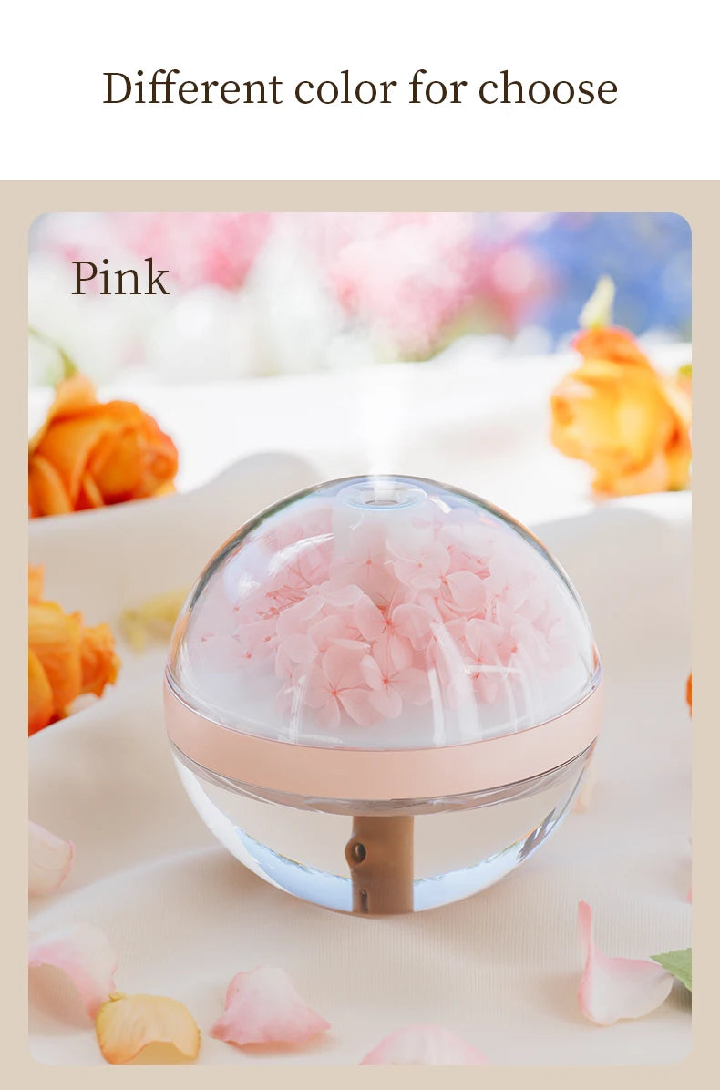 270ml USB Rechargeable Air Humidifier with LED