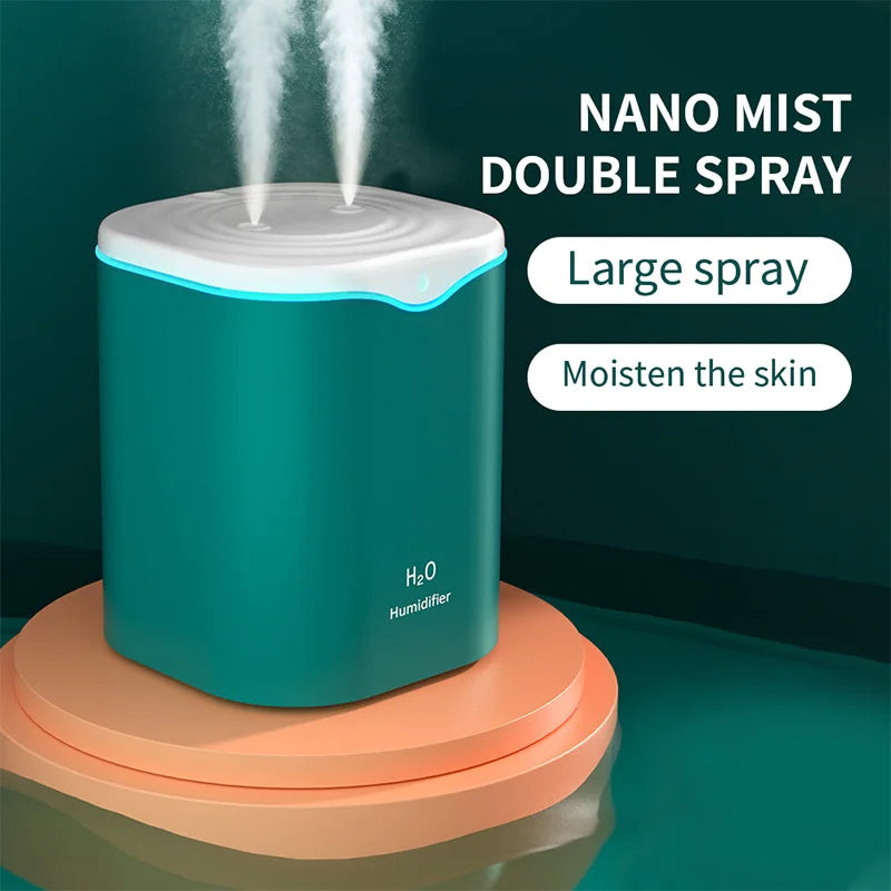 2000ml Dual Spray USB Humidifier