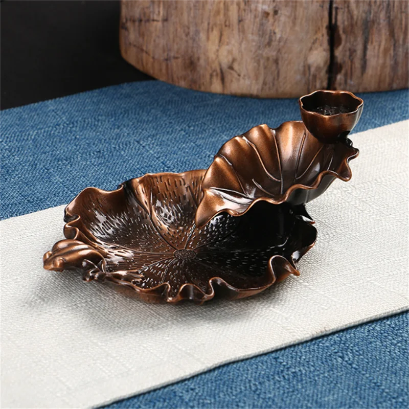 Backflow Leaf Incense Holder & Burner