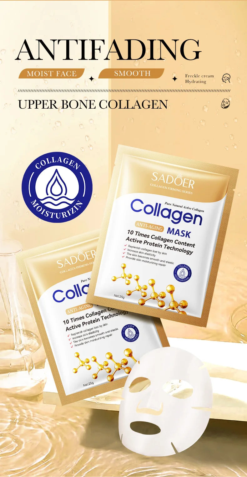 SADOER Collagen Face Mask 10pcs