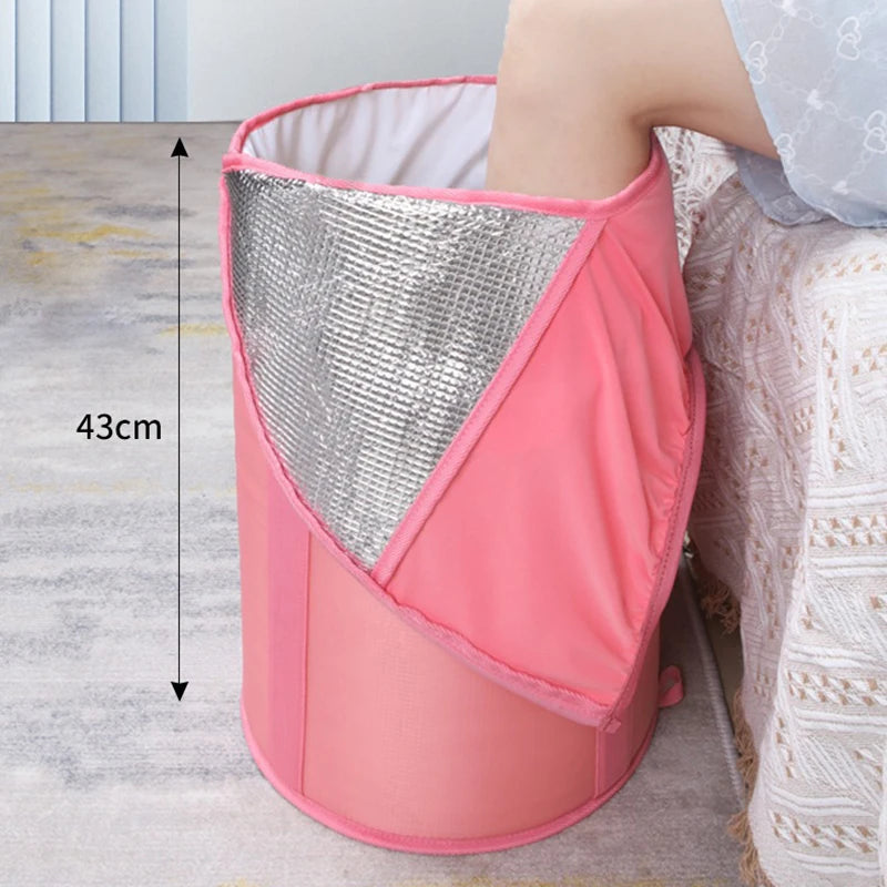 Foldable Portable Foot Bath Tub with Insulation