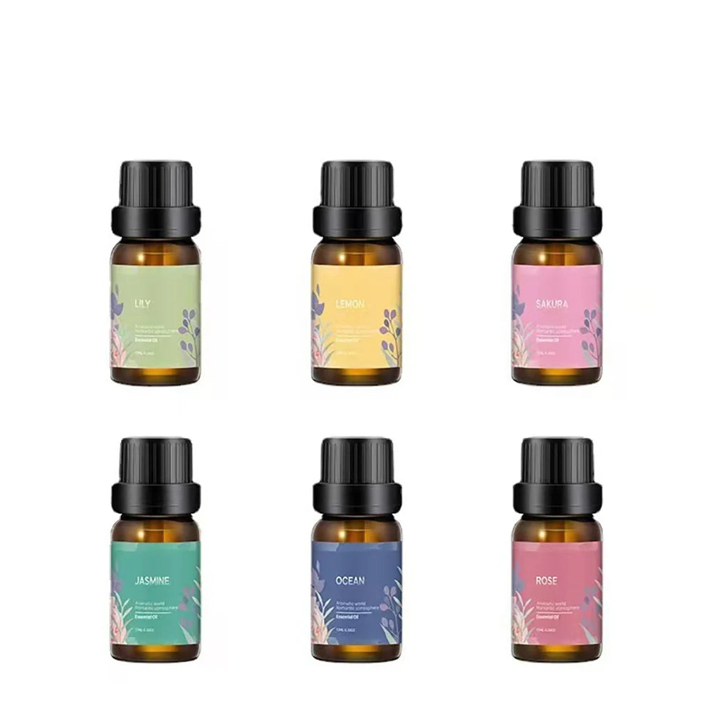 6-Scents Essential Oil Set for Diffusers