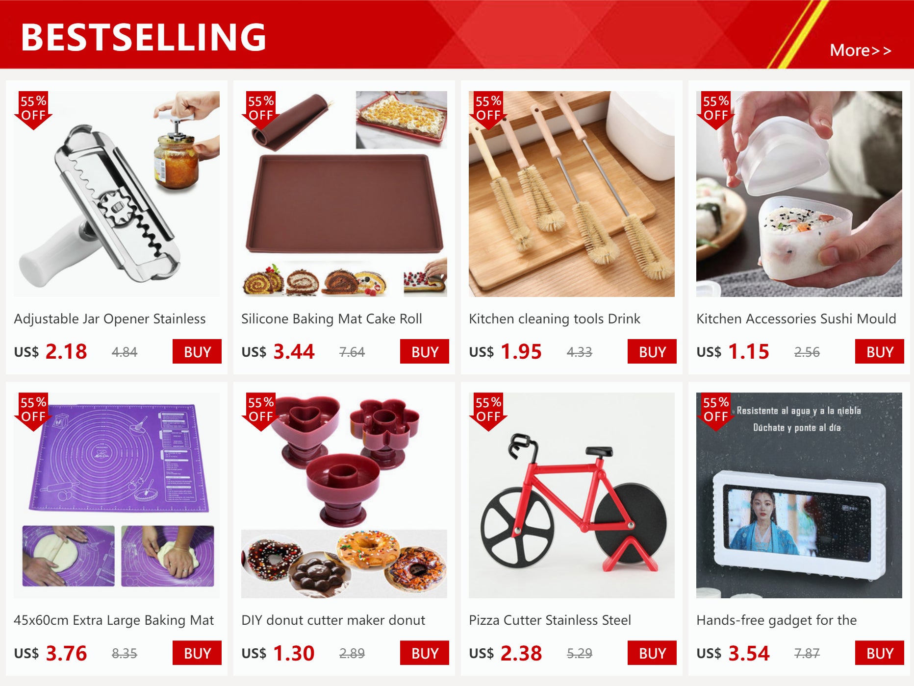 Wooden Bottle & Glass Cleaning Brush with Long Handle