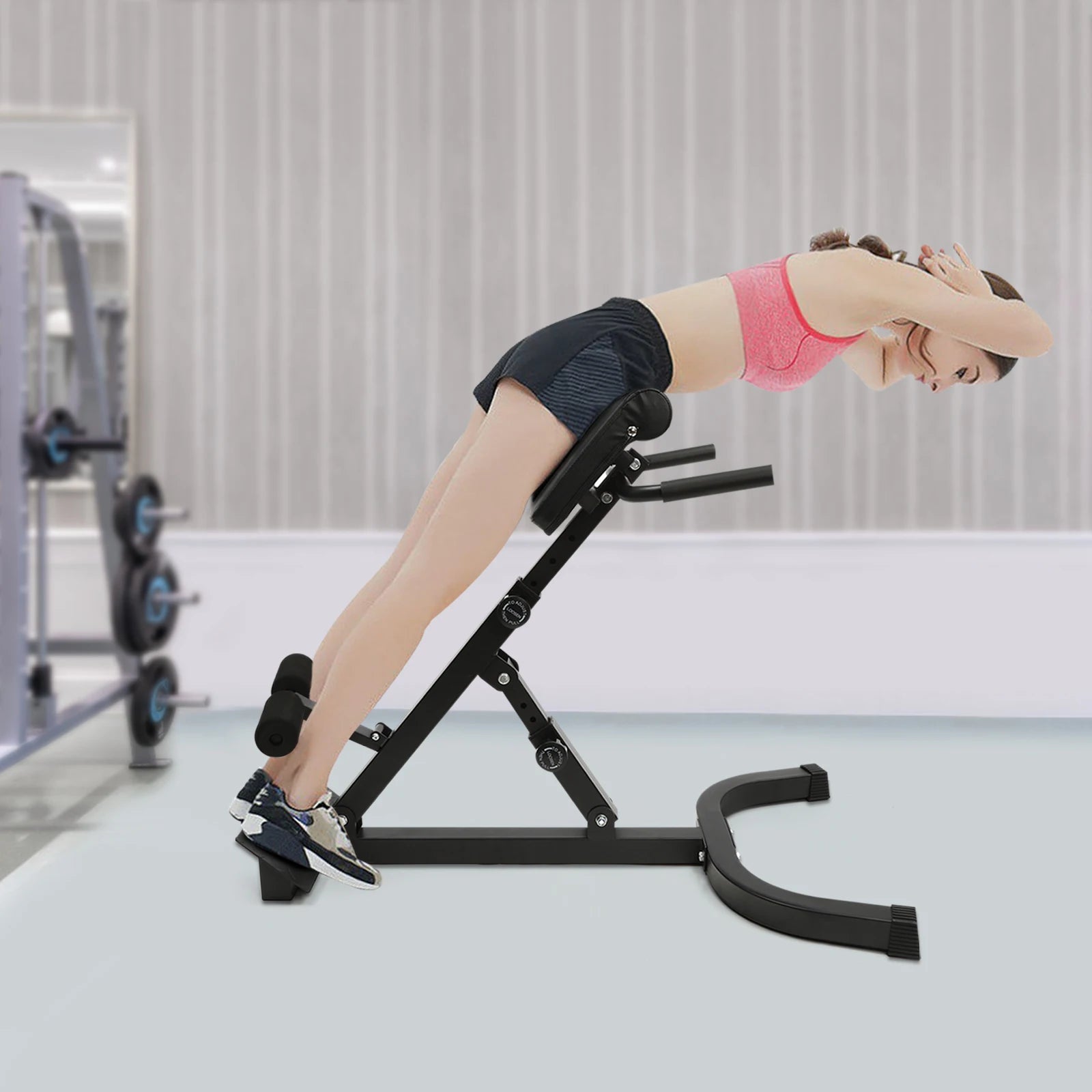 Adjustable Sit-Up Bench – Roman Chair Fitness Stool