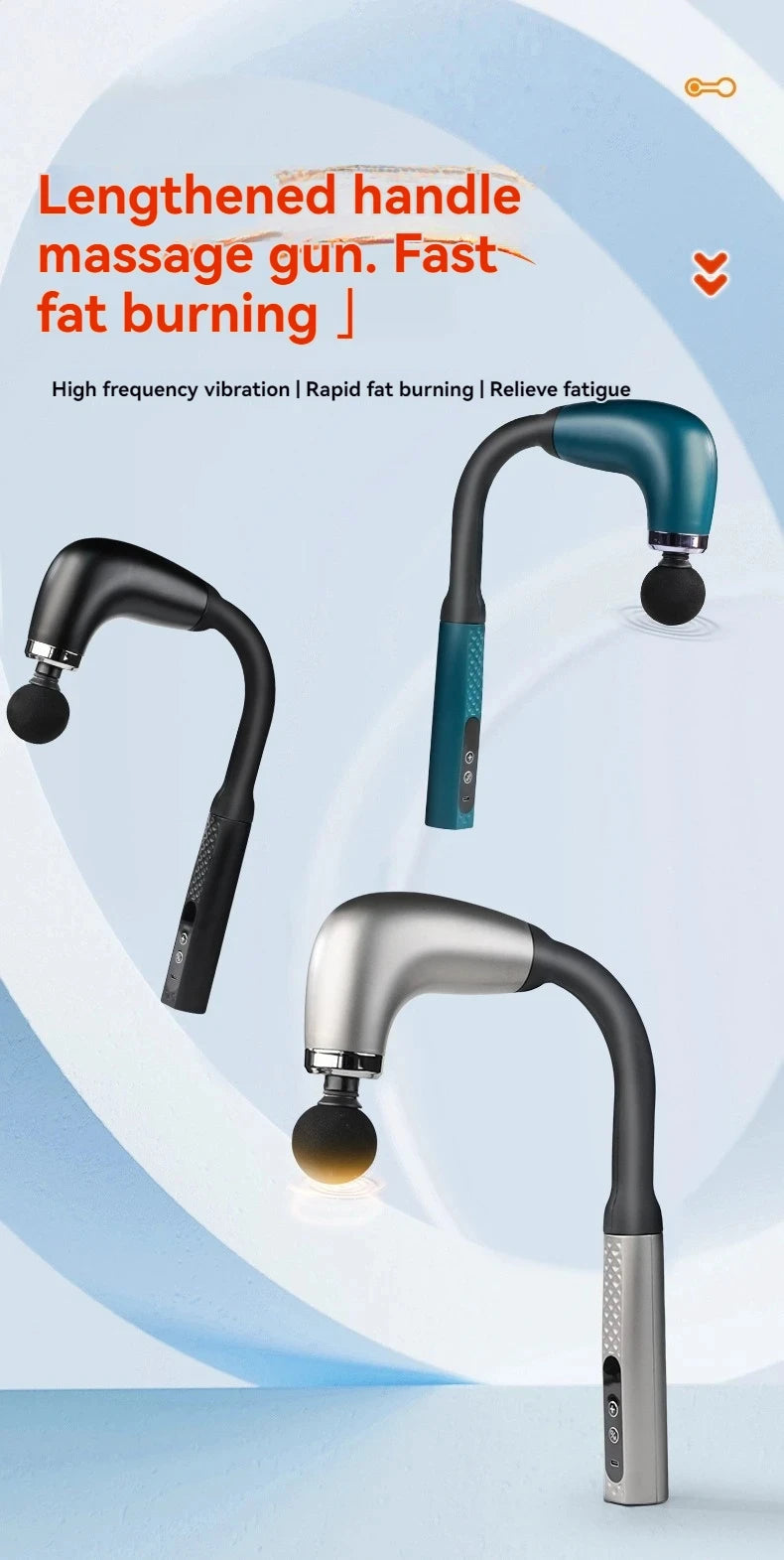 Smart Rechargeable Handheld Massage Gun