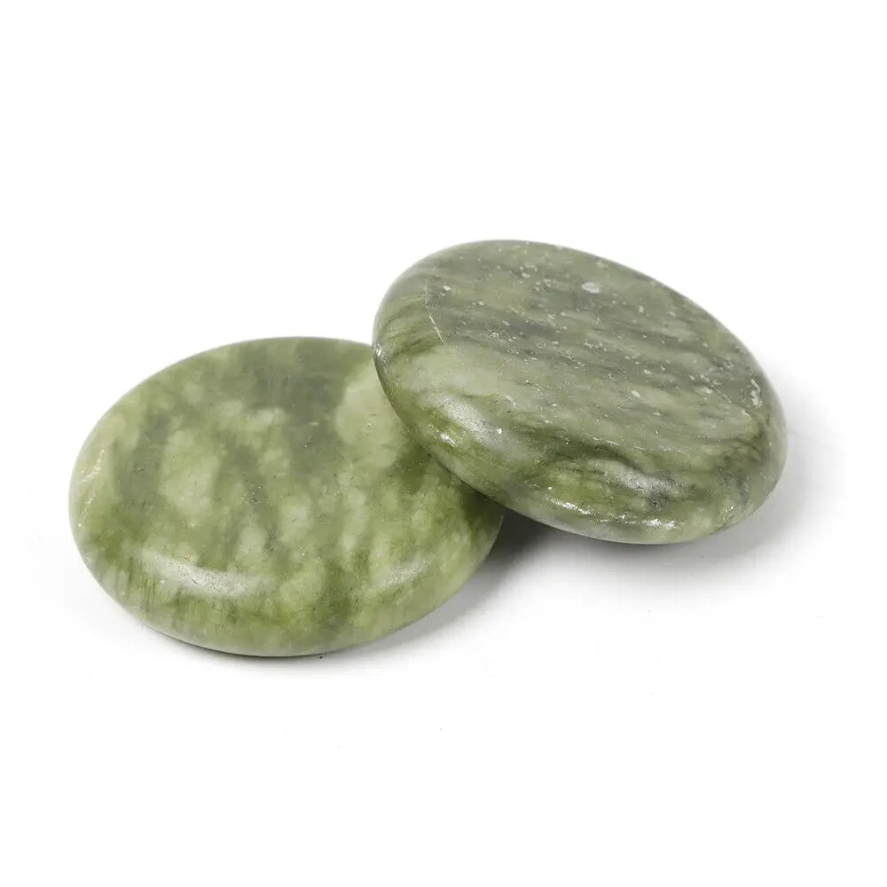 Massage Stone Heater Set with 16 Olivine Stones