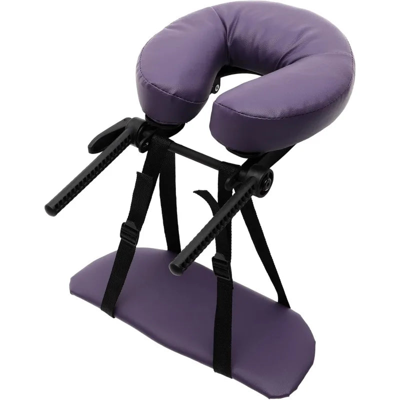 Massage Bed Pillow with Folding Bracket & Face Cradle