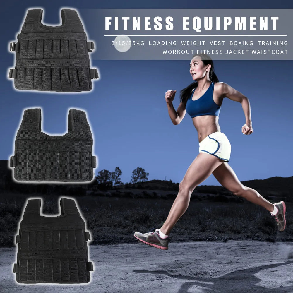 Adjustable Weighted Training Vest (3/15/35kg)