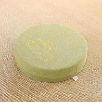 Yoga Meditation Cushion & Backrest – Japanese Tatami, Washable