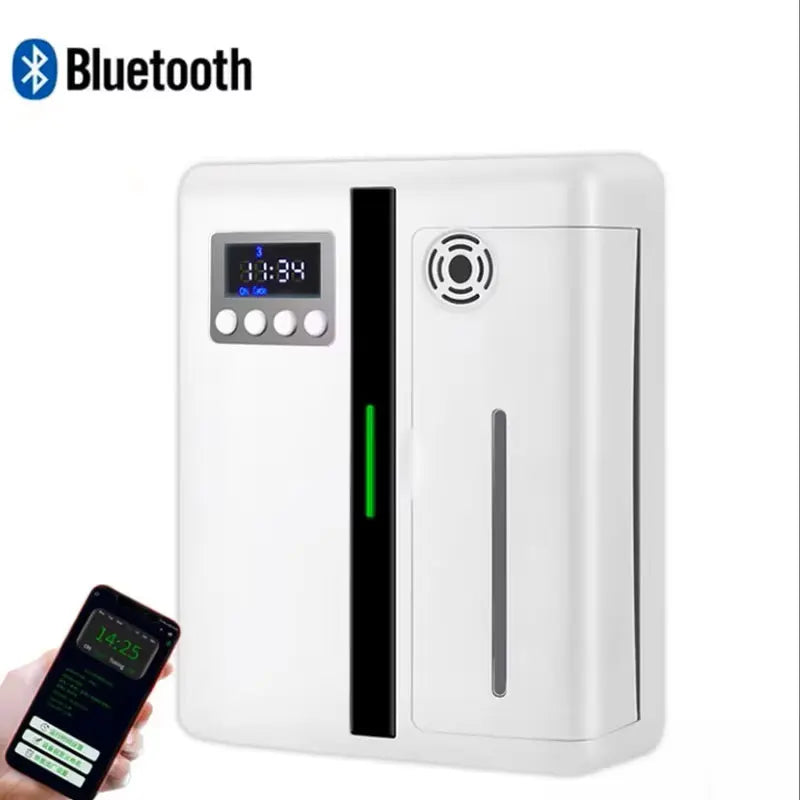 Bluetooth Smart Aroma Diffuser Large Area Fragrance Machine 300m³ Essential Oils Diffuser Smell Hotel Lobby Scent Machine