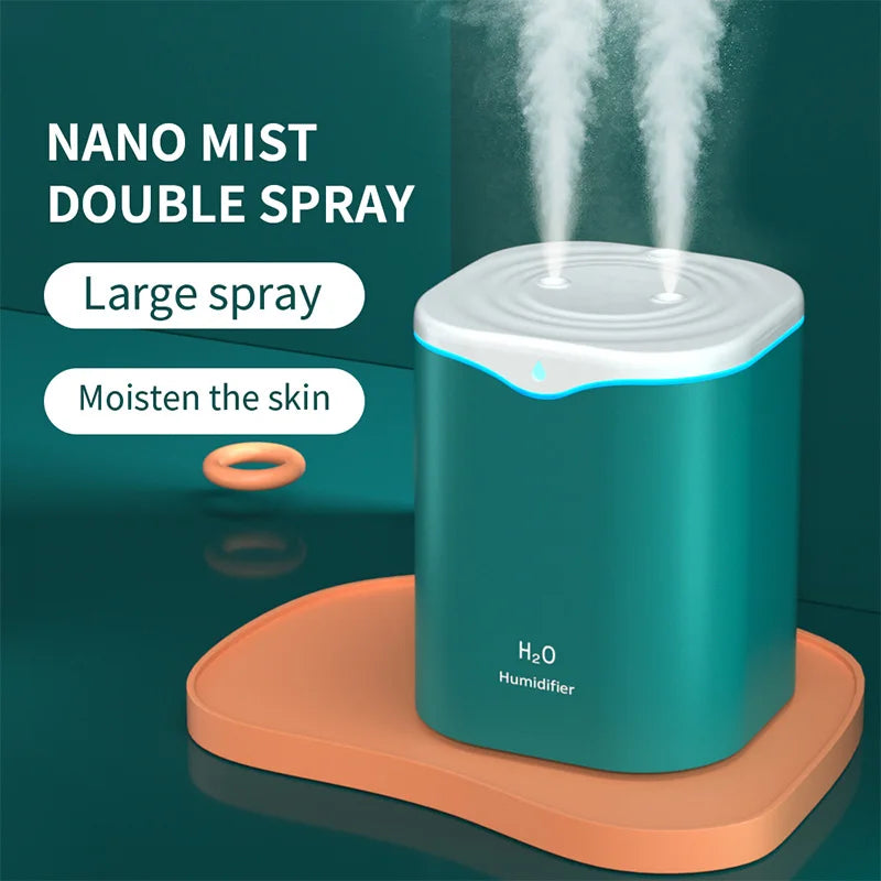 2000ml Dual Spray USB Humidifier