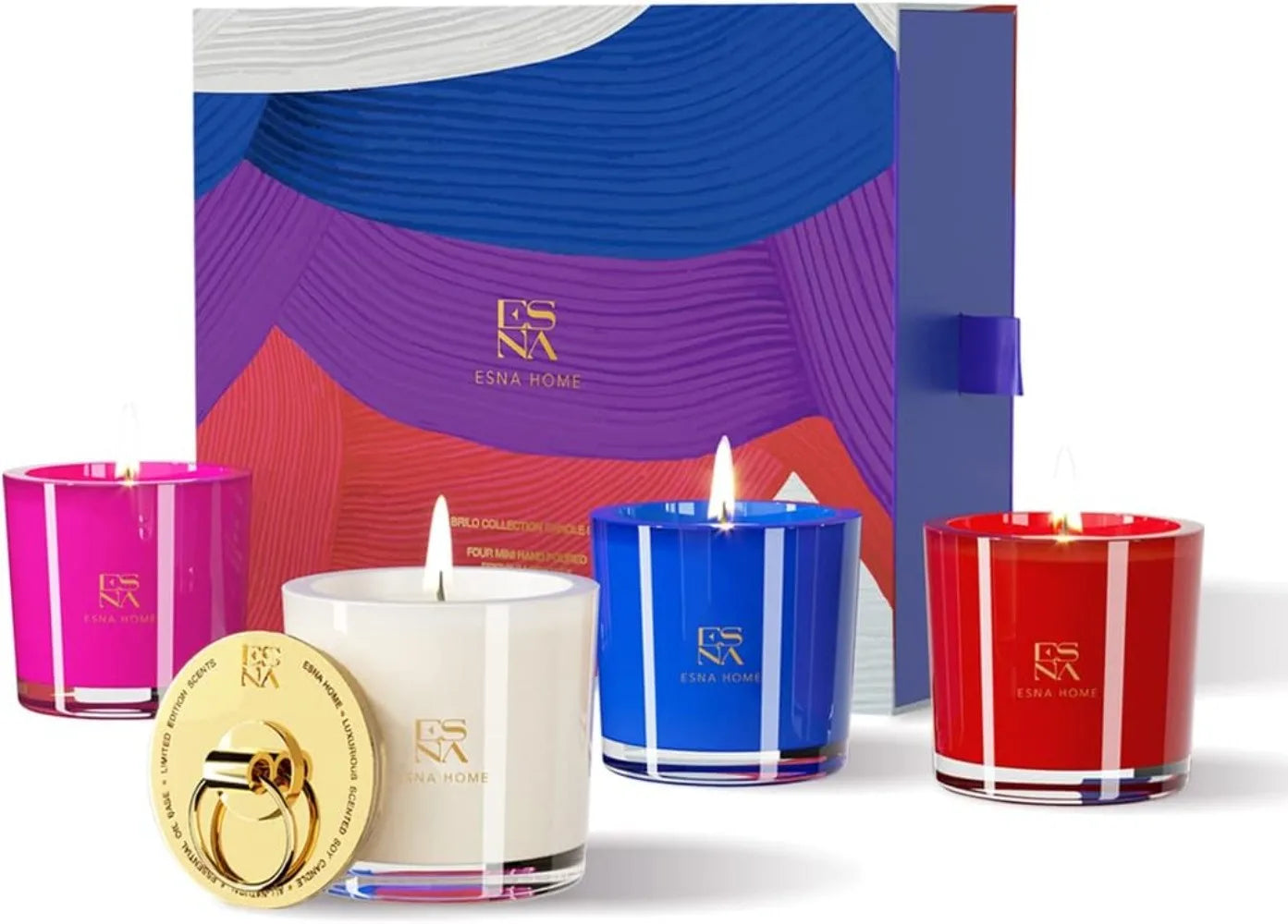 Aromatherapy Soy Votive Candles Gift Set