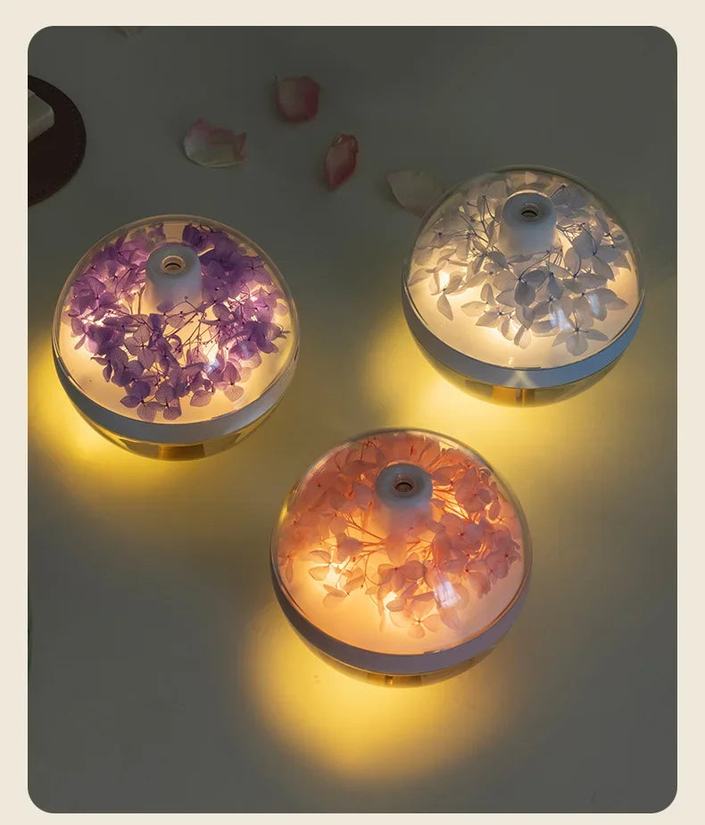 270ml USB Rechargeable Air Humidifier with LED