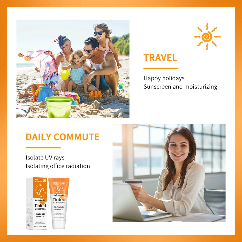 Vitamin C Tinted Mineral Sunscreen SPF 40